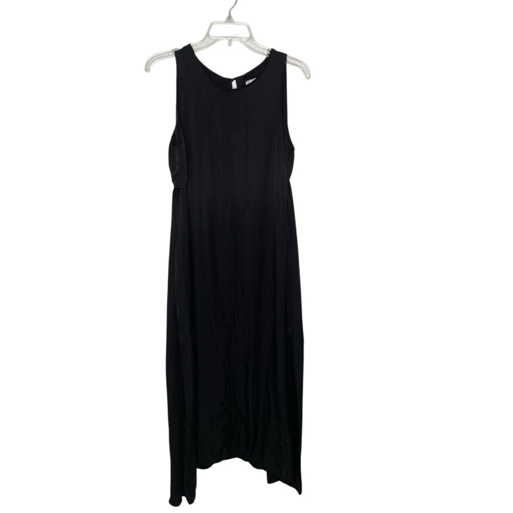 Lou & Grey Sz L Black Maxi Dress with Under Layer Tank